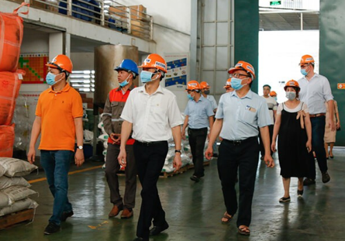 Habeco thăm nhà máy Degrasan Vietchem