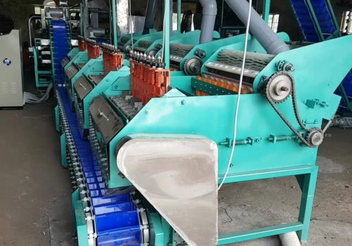 Vệ sinh máy tách hạt điều