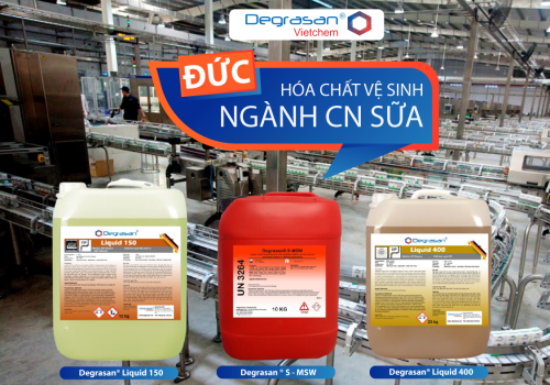Degrasan Sản Xuất Và Phân Phối Hóa Chất Vệ Sinh Tẩy Rửa Nghành Công Nghiệp Sữa