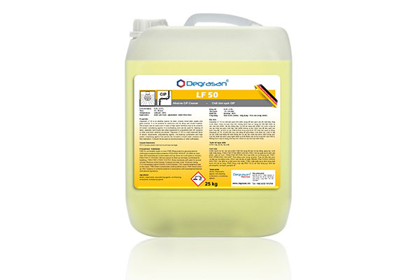 Degrasan_LF50 làm sạch các thùng bằng vật liệu thép không gỉ, thùng nhôm.